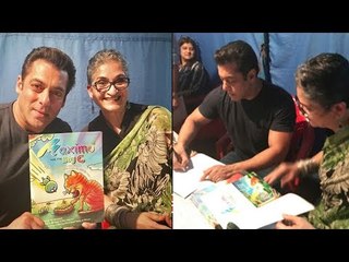 Salman Khan ने किया Viji Venkatesh जी के साथ POSE | Mehboob Studio In Mumbai