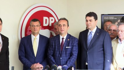 CHP heyeti DP'yi ziyaret etti - ANKARA