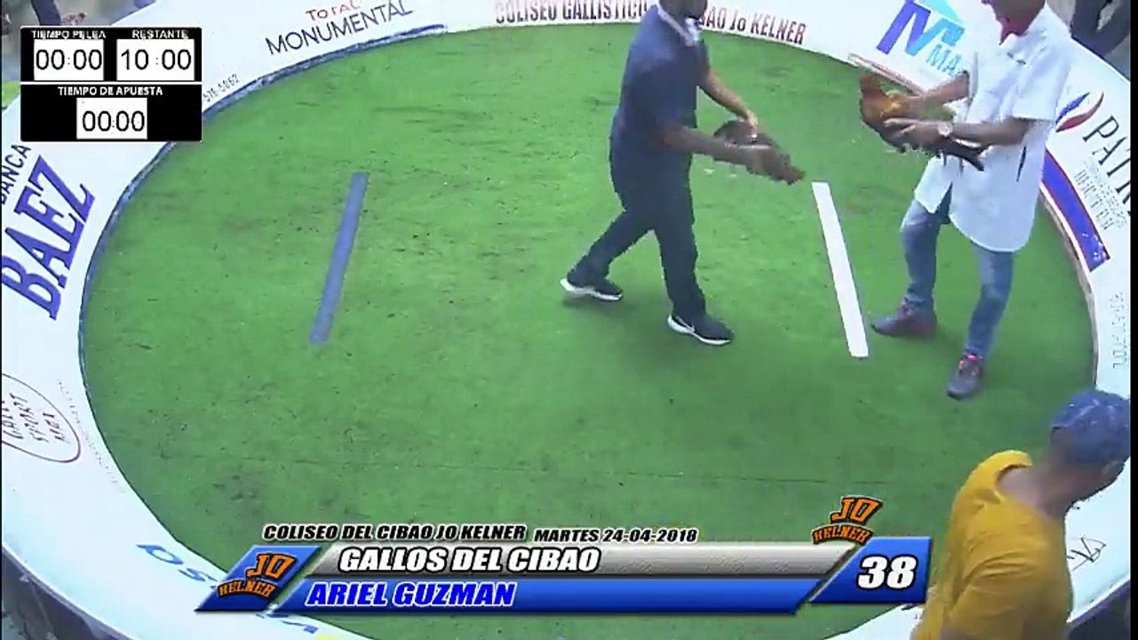 GALLOS DEL CIBAO VS ARIEL GUZMAN