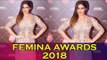 Zareen Khan पहुंची Nykaa Femina Beauty Awards 2018 Red Carpet पर