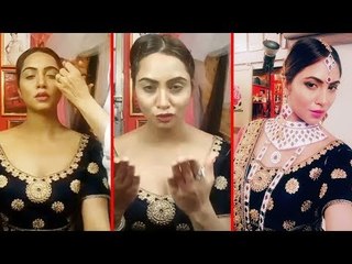 Arshi Khan ने किया BRIDAL MAKEUP और Live Chat की अपने Fans के साथ | FULL VIDEO