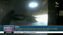 Ejército sirio continúa ofensiva antiterrorista al sur de Damasco
