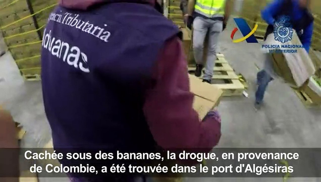 Espagne: saisie record de 8,7 tonnes de cocaïne...