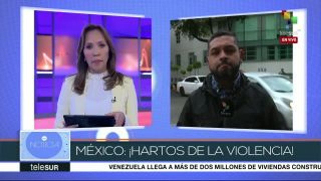 México: jóvenes pedirán plan de seguridad para estudiantes