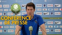 Conférence de presse Paris FC - Châteauroux (0-0) : Fabien MERCADAL (PFC) - Jean-Luc VASSEUR (LBC) - 2017/2018