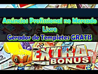 Criar Anuncio Profissional Dropshipping Nacional 2017 - Criador Templates Mercado Livre Gratis