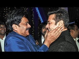 Salman Khan Shakes His Leg @ Chiranjeevi’s 60th Birthday Bash