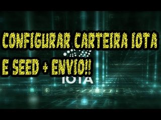 Como baixar a carteira IOTA e configurar passo a passo + Como enviar IOTA para carteira