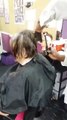 How to cut a Short layered bob haircut step by step