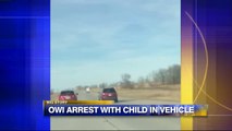 Video Shows Woman Being Pulled Over for Drunk Driving With Child on Her Lap