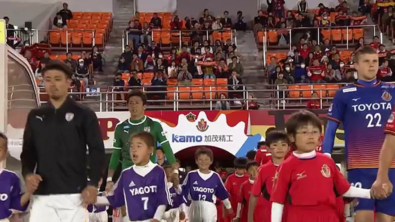 Nagoya 1:3 Shimizu (Japan. J League. 25 April 2018)