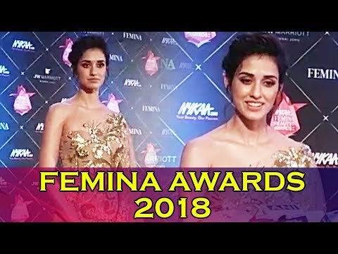 खूबसूरत Disha Patani पहुंची Nykaa Femina Beauty Awards 2018 के Red Carpet पर