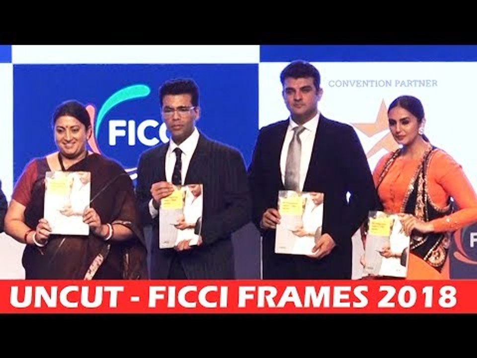 Karan Johar, Huma Qureshi , Smita Irani , Siddharth Roy Kapur पोहचे FICCI FRAMES 2018 पर