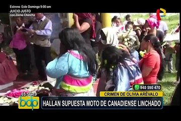 Ucayali: policía encuentra moto que habría pertenecido a canadiense asesinado