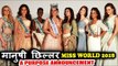 Manushi Chillar पोह्ची Miss World 2018 Beauty पर | A Purpose Announcement