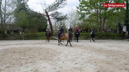 Sizun (29). À la découverte de l'Extrême Cowboy Race