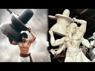 Lord Ganesh Idols Inspired From Bahubali