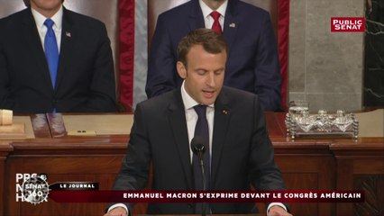 Emmanuel Macron devant le Congrès