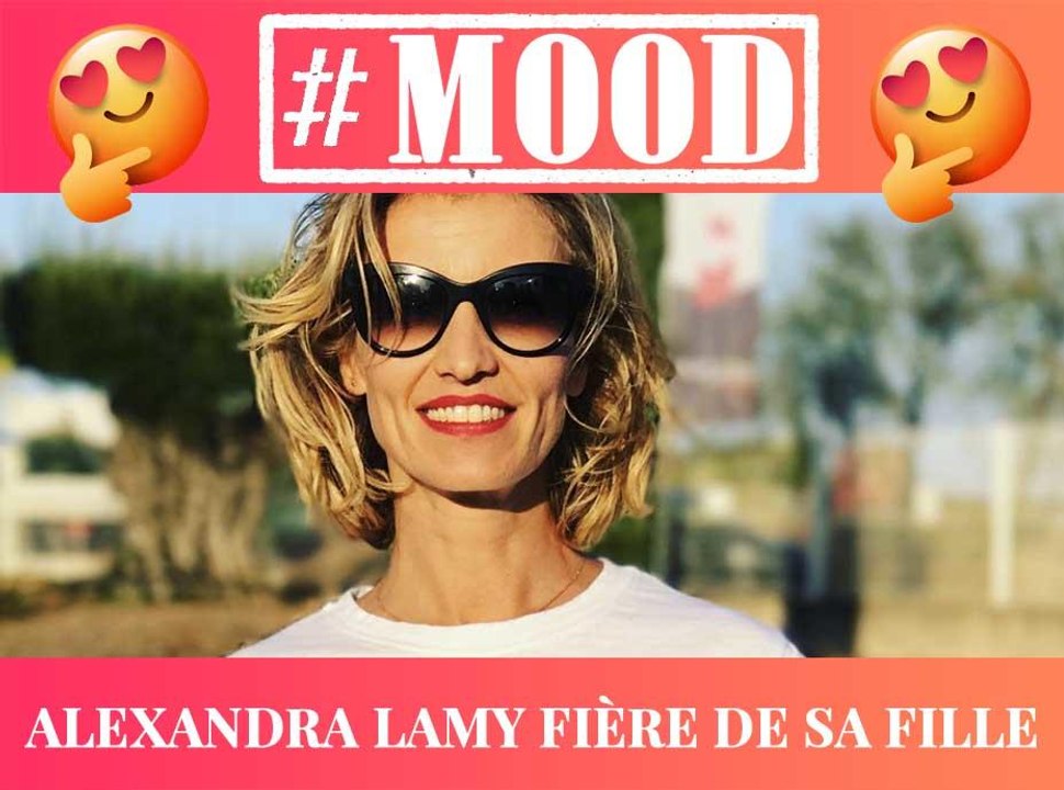 Alexandra Lamy : Fière de sa fille, elle publie une photo d’elle bébé !