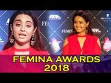 Surveen Chawla पहुंची Nykaa Femina Beauty Awards 2018 के Red Carpet पर