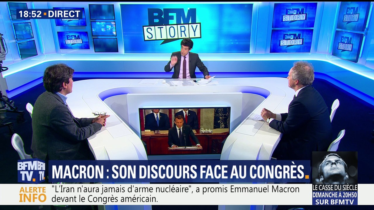 Ce qu'il faut retenir du discours d'Emmanuel Macron devant le Congrès américain (2/2)