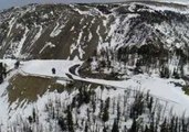 Gorgeous View of Montana's Beartooth Highway Seen in Drone Footage