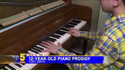 12-Year-Old Self-Taught Piano Prodigy Up for National Award