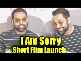 Abhay Deol पहोचे Ritika Singh के I Am Sorry Short Film Launch पर