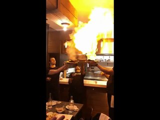 un repas qui tombe à l'eau