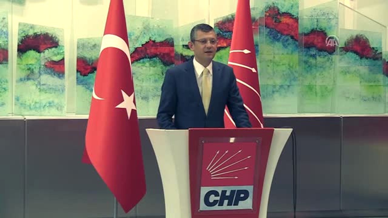 CHP Grup Başkanvekili Özel: "Sayın Abdullah Gül'ün CHP'nin Adayı Olması Geçmişte de Bugün de...