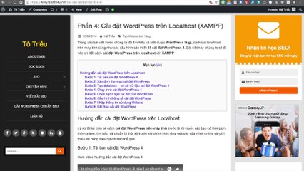 Cài WordPress trên Localhost với XAMPP | Học WordPress