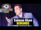 Salman Khan's DEMANDS From Bigg Boss 9 Makers REVEALED
