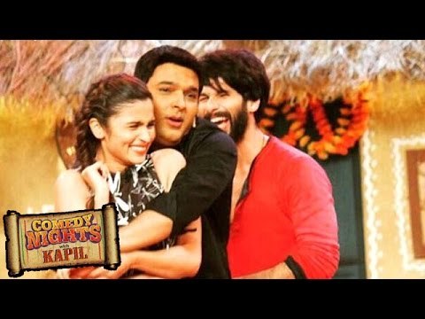 Alia Bhatt & Shahid Kapoor Promotes Shaandaar On Comedy Nights With Kapil