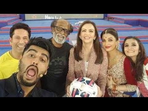 ISL 2015 Star Studded Opening Ceremony | Aishwarya Rai, Rajnikanth & More