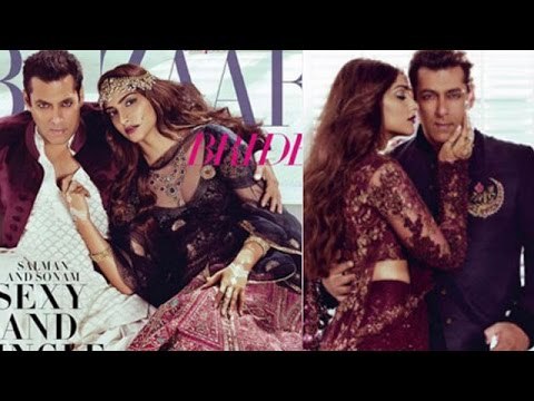 Salman Khan & Sonam Kapoor's ROYAL Photoshoot for Harper's Bazaar Bride