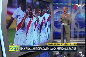 El emocionante aliento de escolares a la Selección Peruana