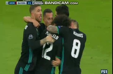 Marcelo Voley Goal HD - Bayern Munich 1-1 Real Madrid 25.04.2018