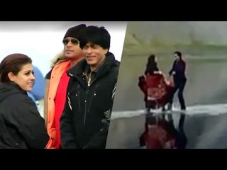 Shahrukh Khan & Kajol Shooting For Dilwale Song