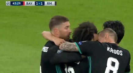 Marcelo Goal - Bayern Munich 1-1 Real Madrid - 25.04.2018 ᴴᴰ