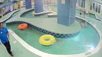 Rescate de un niño atrapado bajo el agua por 9 eternos minutos