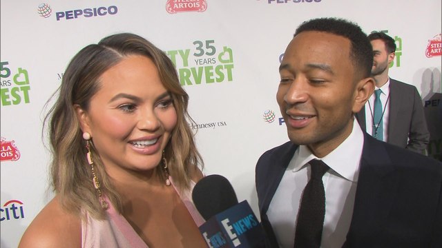 Chrissy Teigen & John Legend Reveal 2nd Pregnancy Is Harder