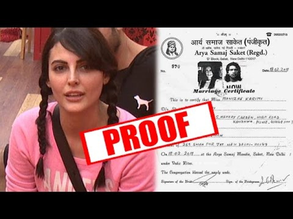Bigg Boss 9 | Mandana Karimi Is MARRIED | SHOCKING