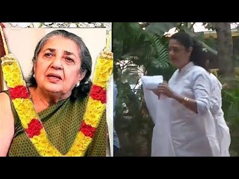 ARUNA IRANI पोह्ची Shammi जी के प्राथनासभा पर