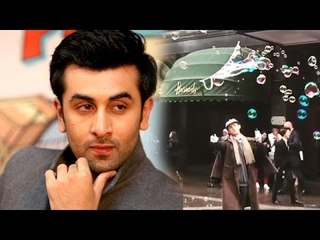 Anushka Sharma Shoots Ranbir Kapoor Blowing Bubbles in London