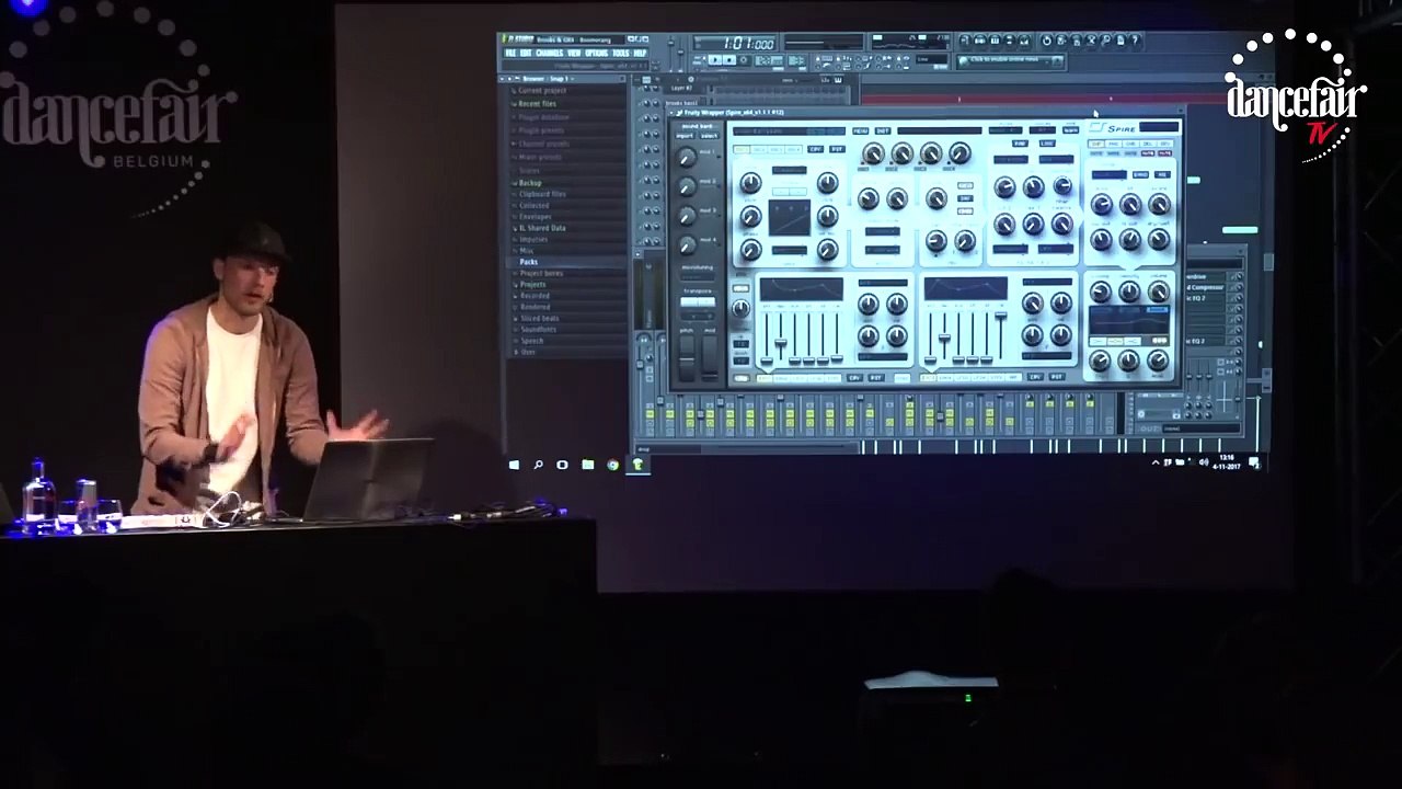 Brooks Masterclass at Dancefair 2017 (making of Brooks & GRX – Boomerang)