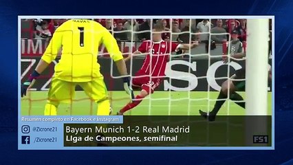 Bayern Munich vs Real Madrid 1-2 Goals