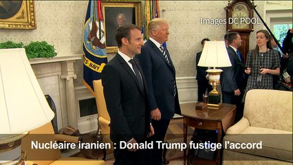 Nucléaire iranien: un accord "horrible" selon Trump