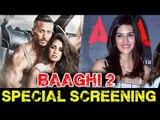 Kriti Sanon पोहची Baaghi 2 Movie के Special Screening पर