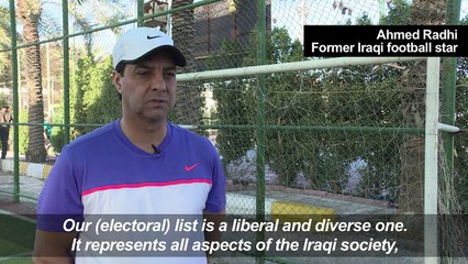 In Iraq, ex-sports stars seek to shake up politics