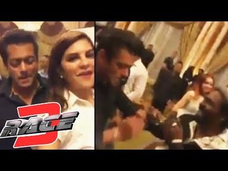 सलमान खान ने मनाया रेमो डिसूज़ा का रेस 3 टीम के साथ शानदार बर्थडे